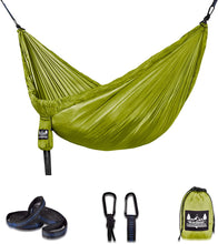 Load image into Gallery viewer, Portable Hammock - Army Green
